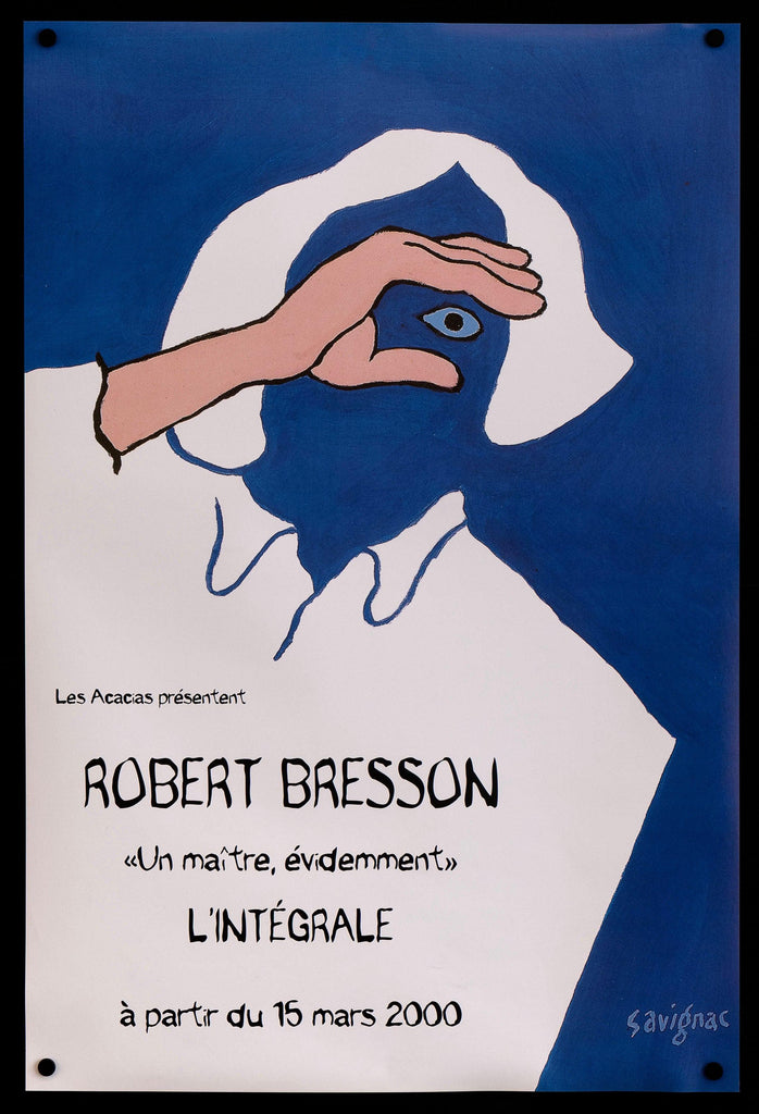 Robert Bresson Integrale Original Vintage Movie Poster
