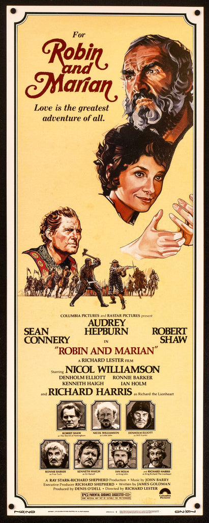 Robin and Marian Original Vintage Movie Poster