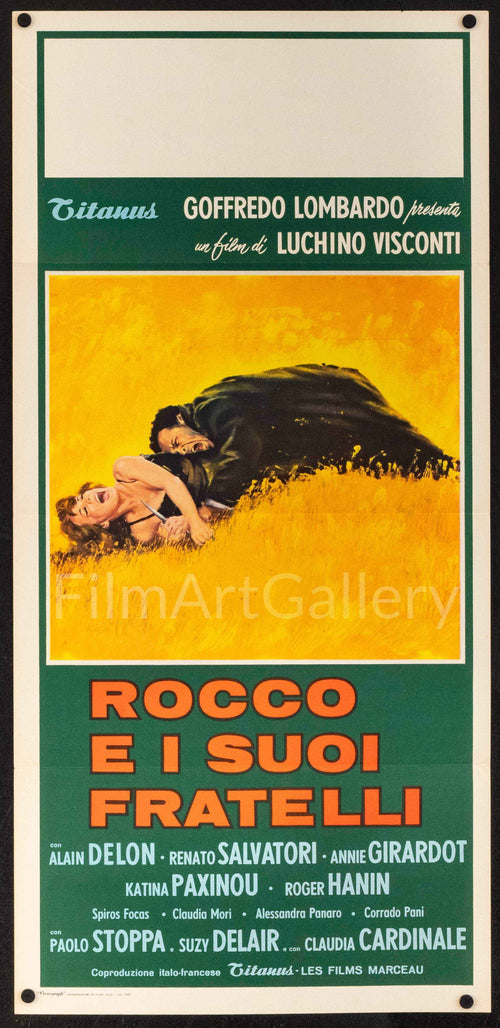 Rocco and His Brothers (Rocco E I Suoi Fratelli) Original Vintage Movie Poster