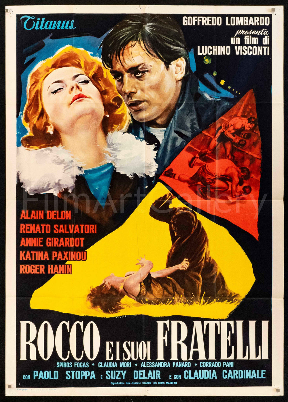 Rocco and His Brothers (Rocco E I Suoi Fratelli) Original Vintage Movie Poster