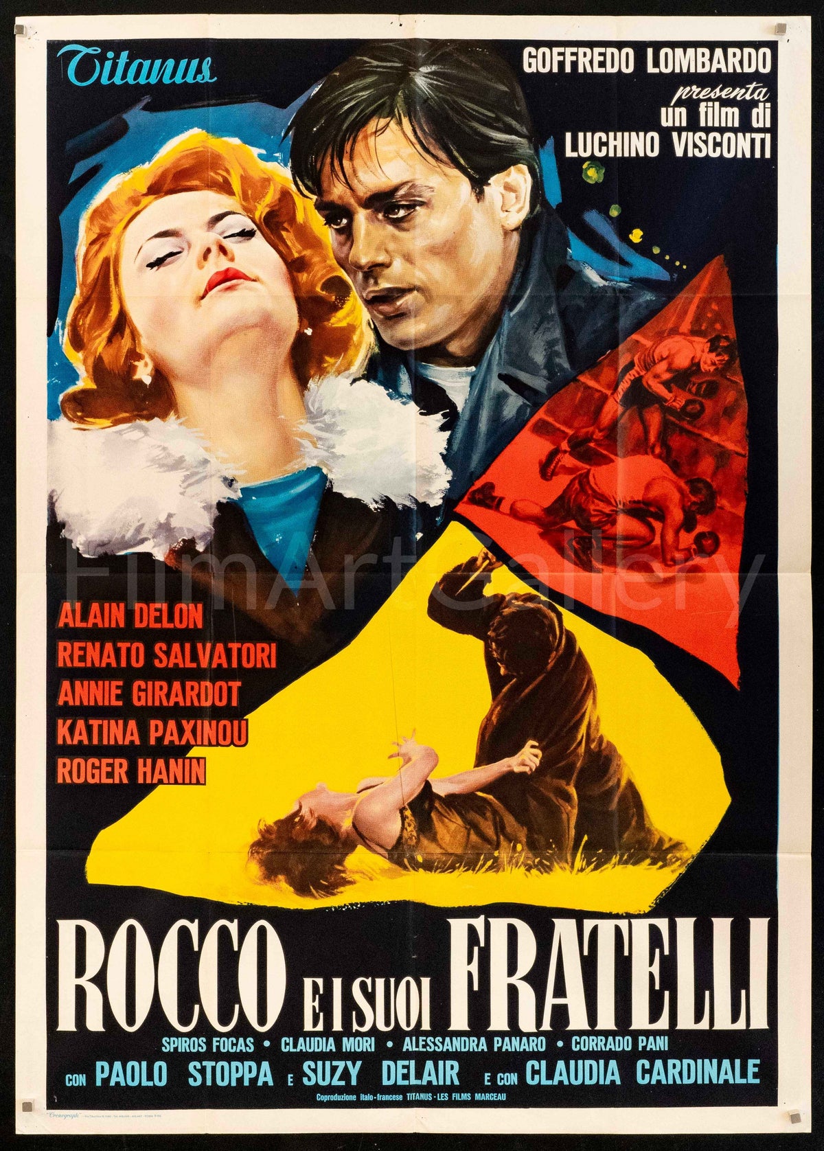 Rocco and His Brothers (Rocco E I Suoi Fratelli) Original Vintage Movie Poster