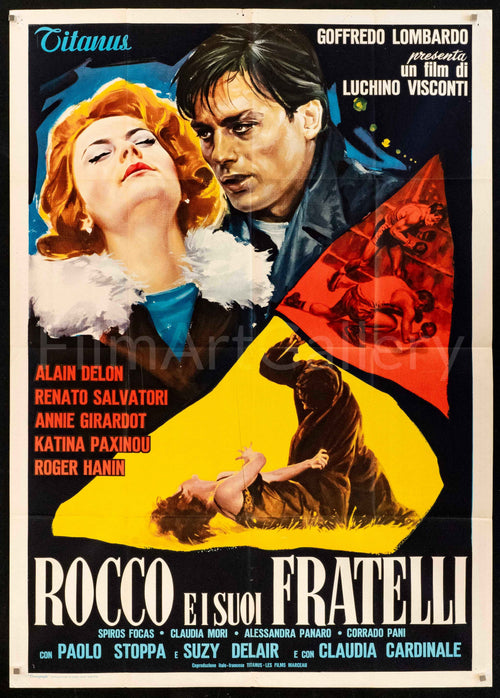 Rocco and His Brothers (Rocco E I Suoi Fratelli) Original Vintage Movie Poster