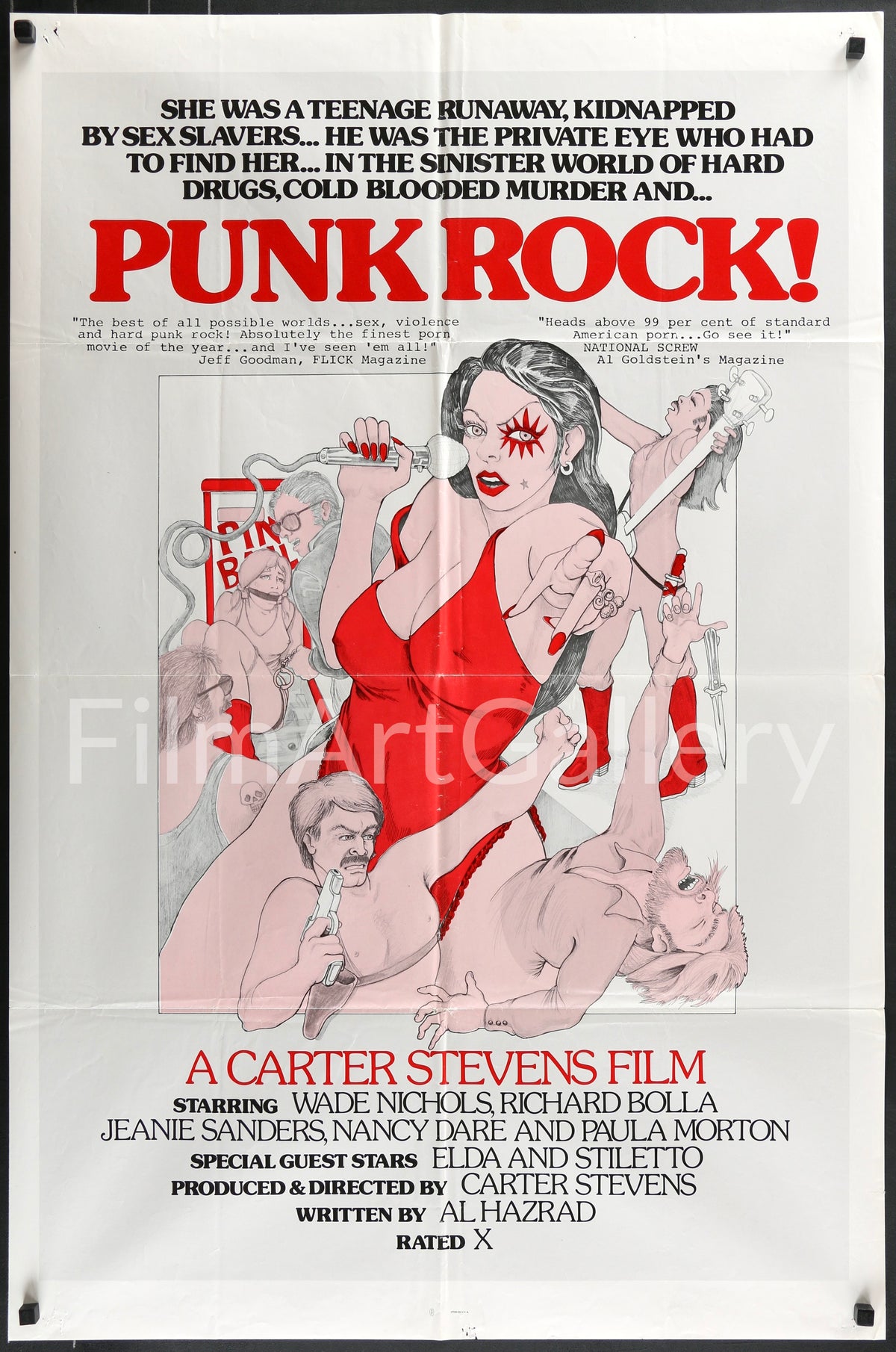 Rock Fever (Punk Rock) Original Vintage Movie Poster