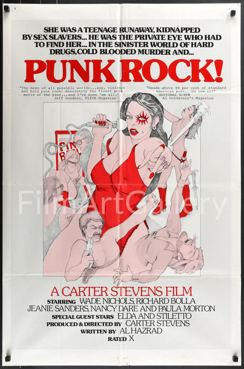 Rock Fever (Punk Rock) Original Vintage Movie Poster