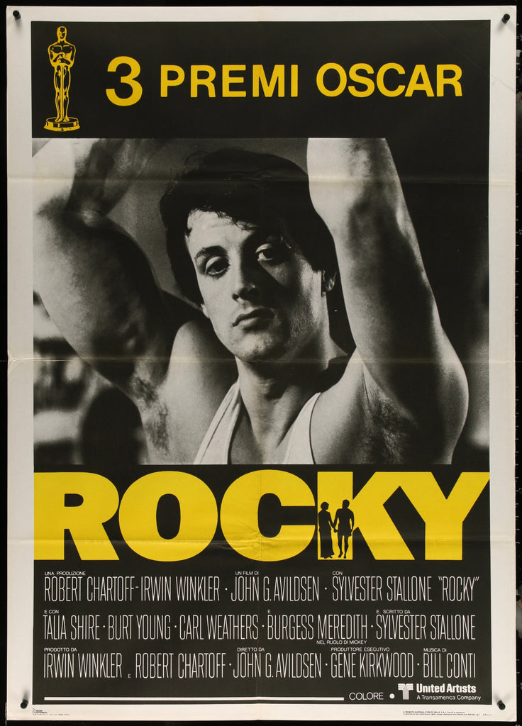 Rocky Italian 2 Foglio (39x55) Original Vintage Movie Poster