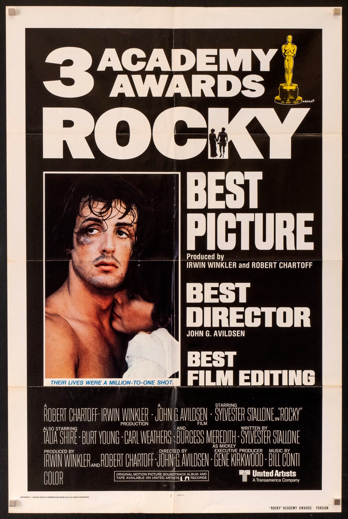 Rocky Original Vintage Movie Poster