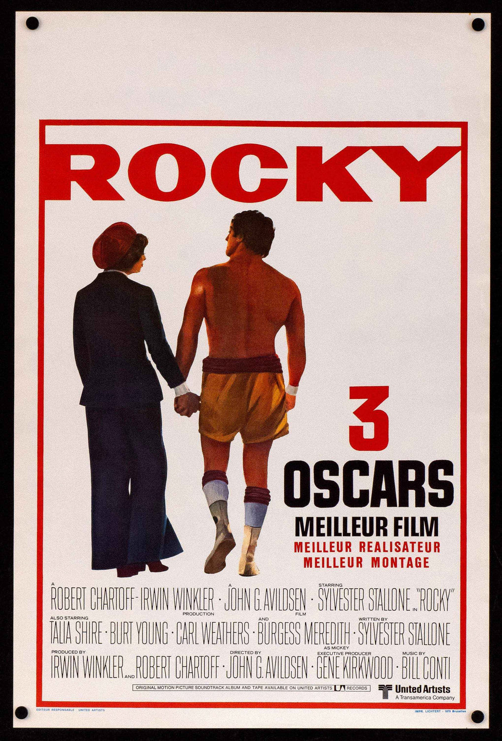 Rocky Original Vintage Movie Poster