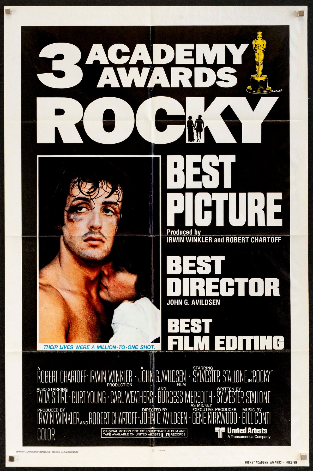 Rocky Original Vintage Movie Poster