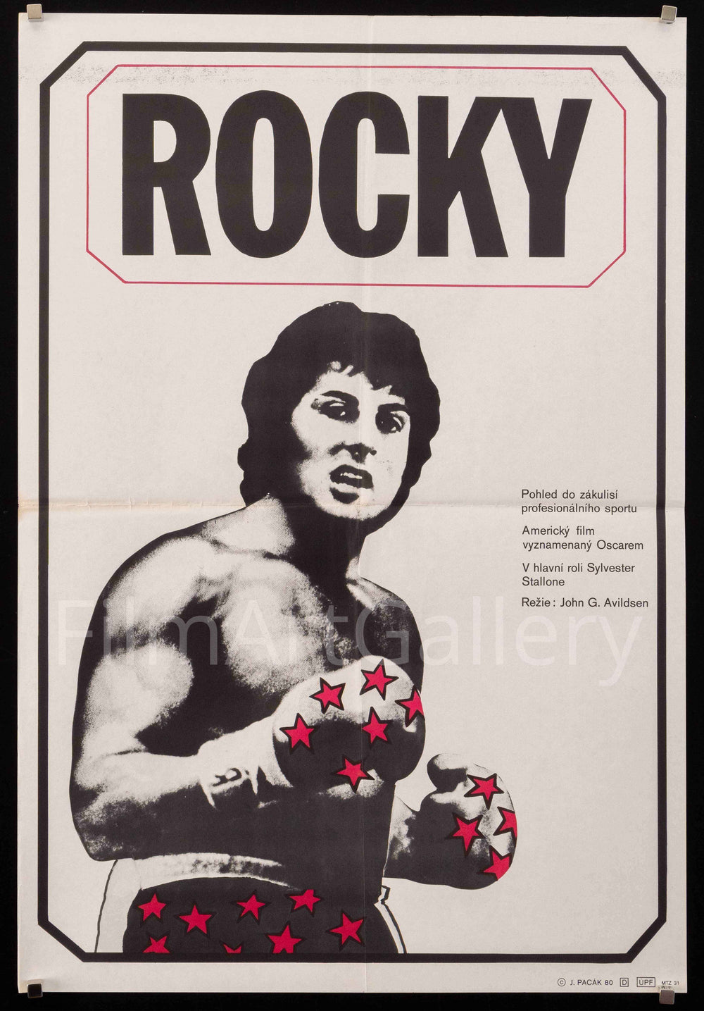Rocky Original Vintage Movie Poster