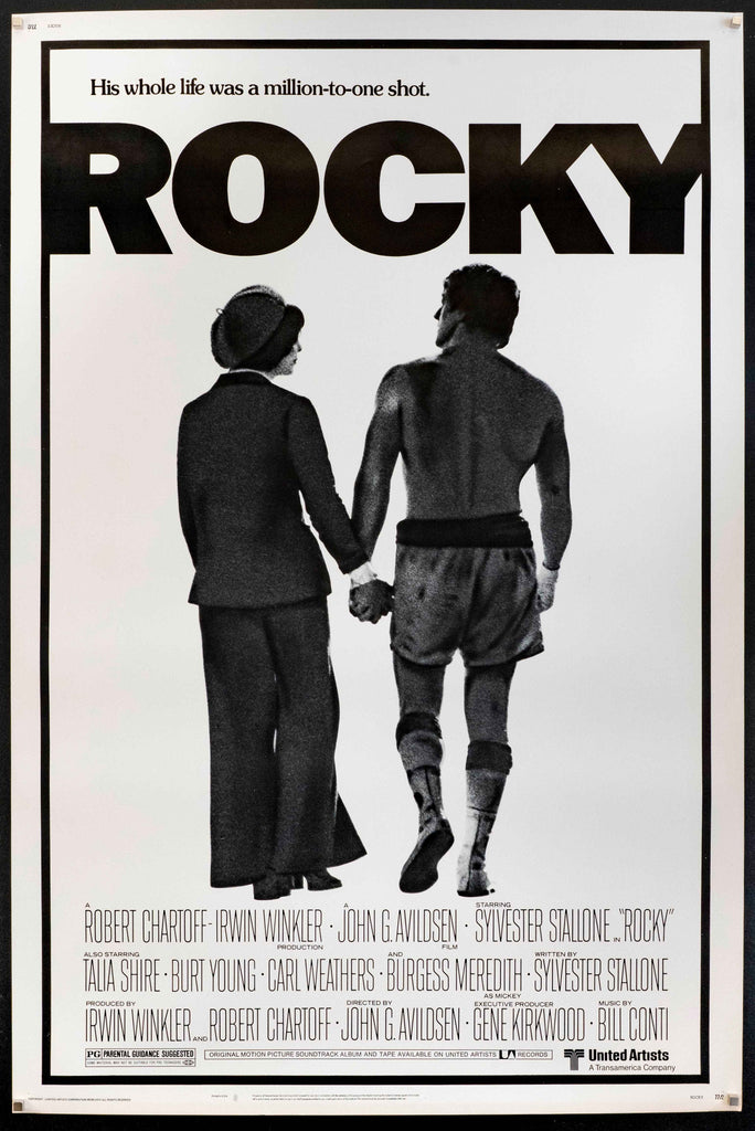 Rocky Movie Poster 1976 40x60