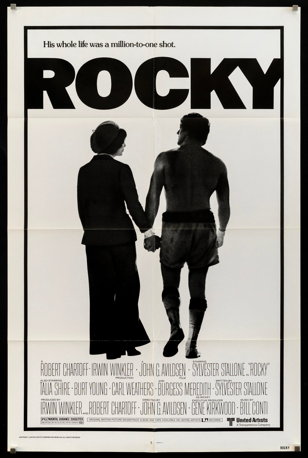 Rocky Original Vintage Movie Poster