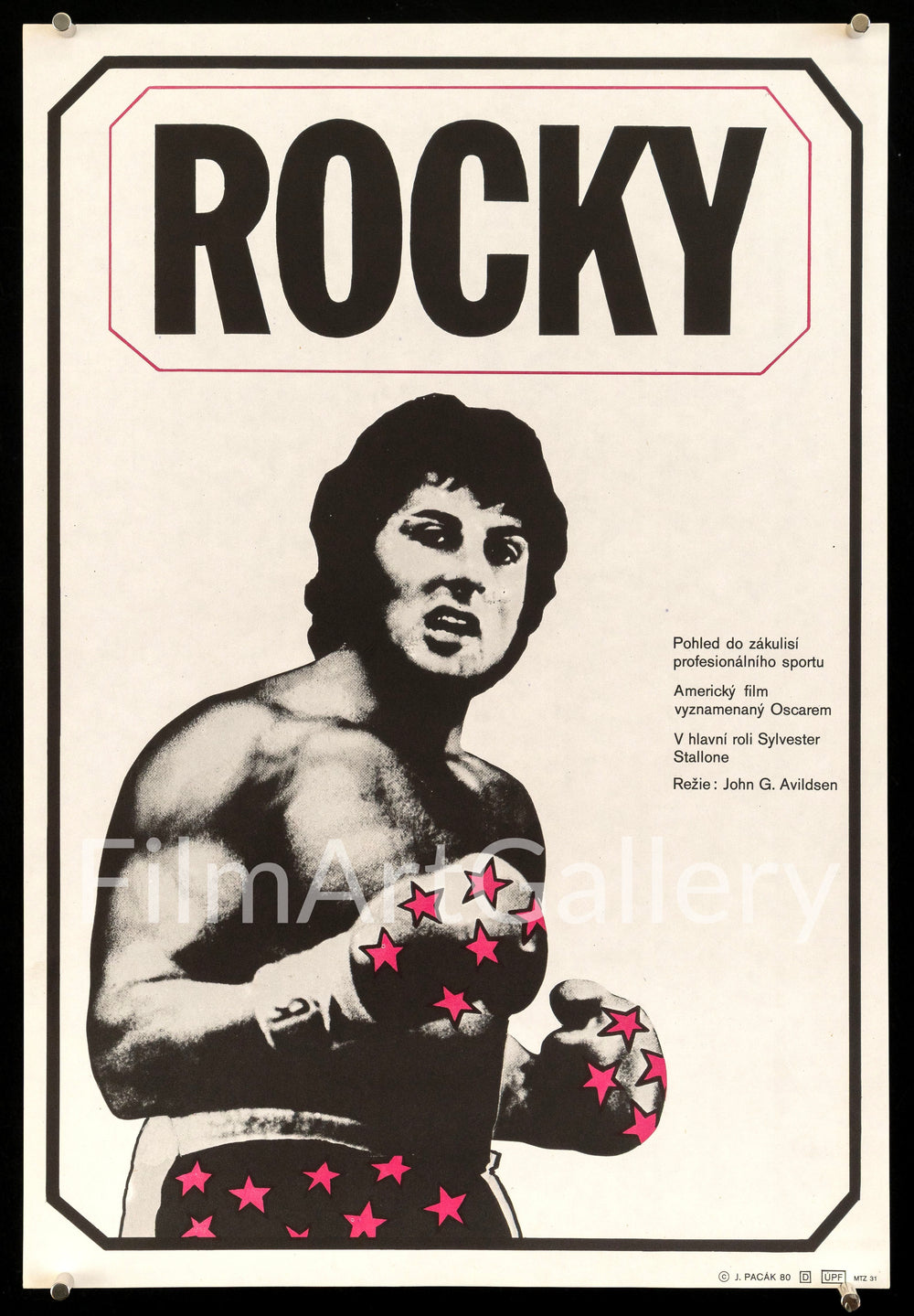 Rocky Original Vintage Movie Poster