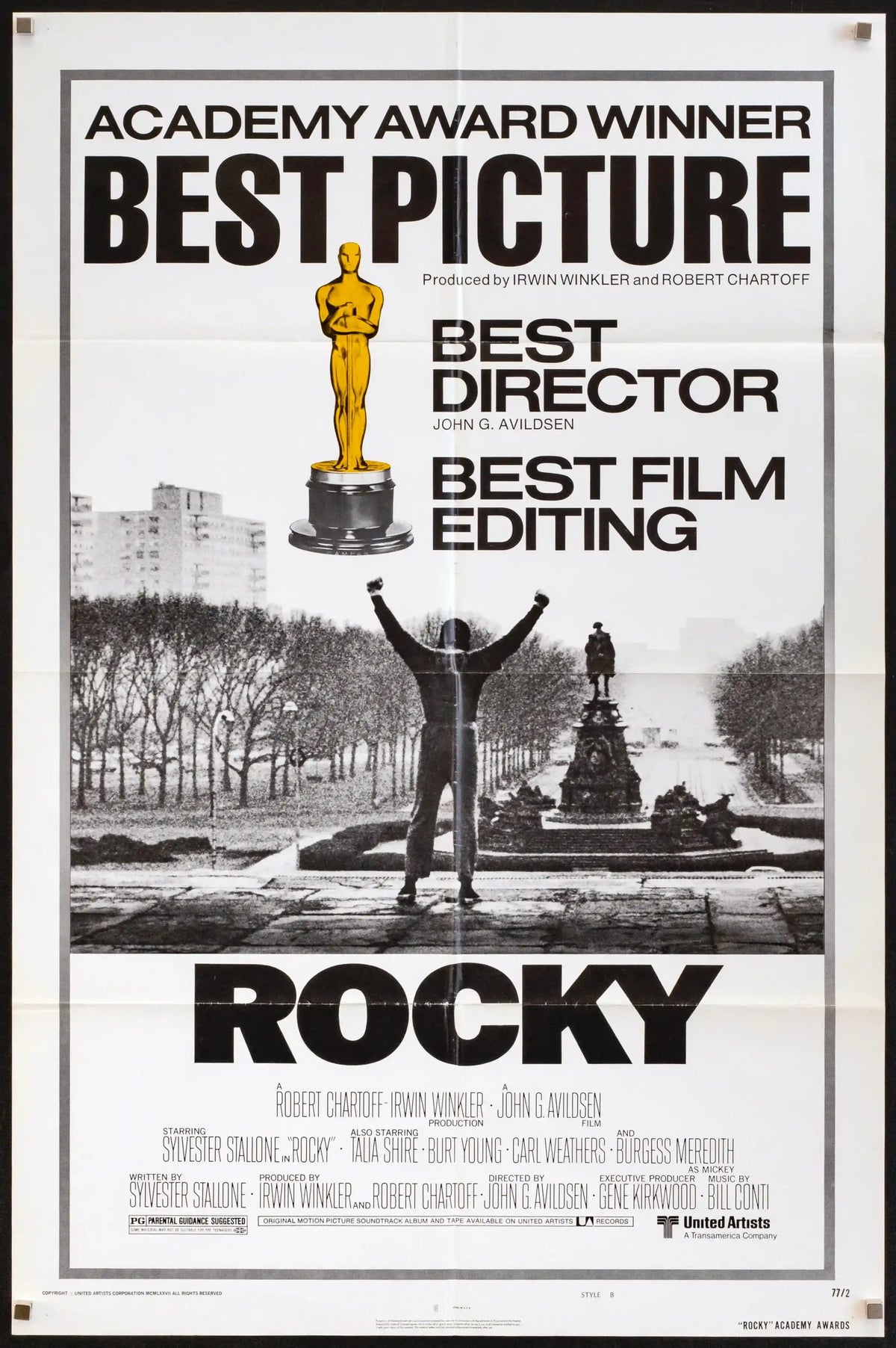 Rocky Original Vintage Movie Poster