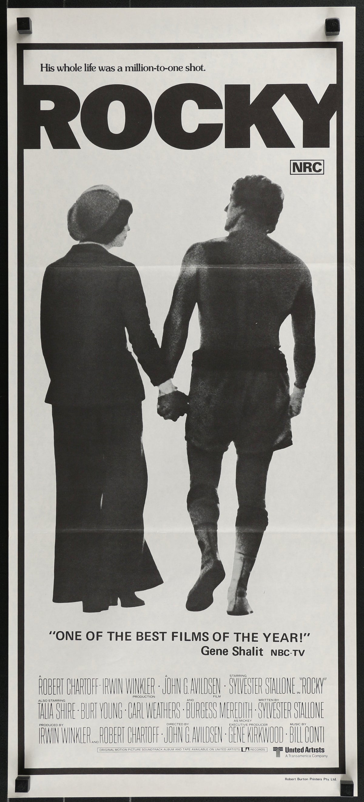Rocky Original Vintage Movie Poster