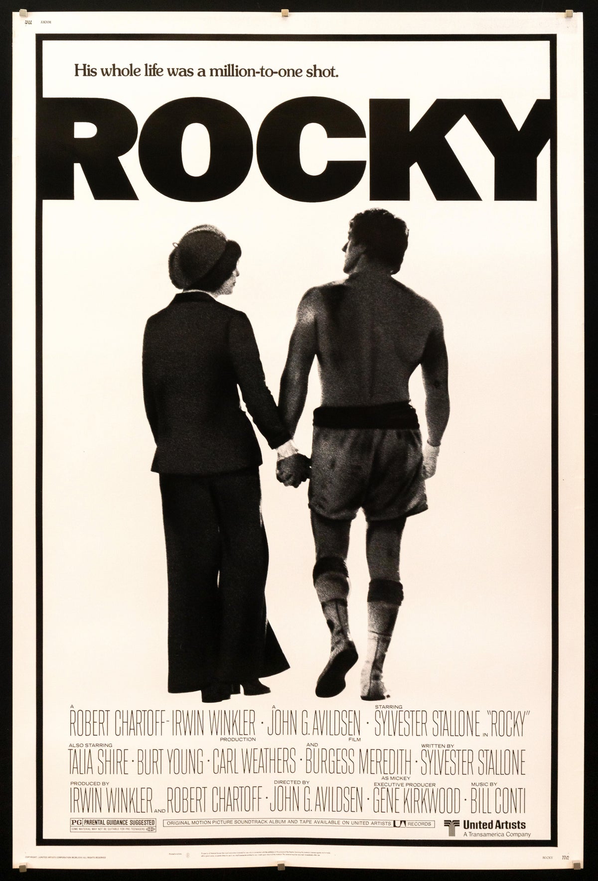 Rocky Original Vintage Movie Poster
