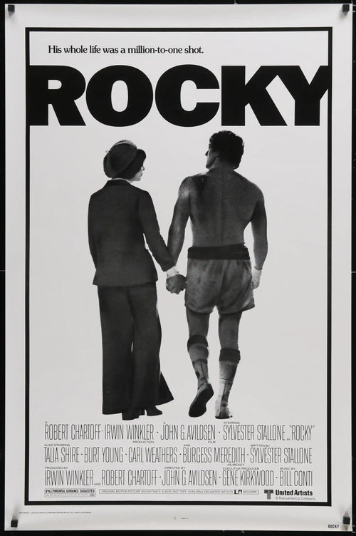 Rocky Original Vintage Movie Poster