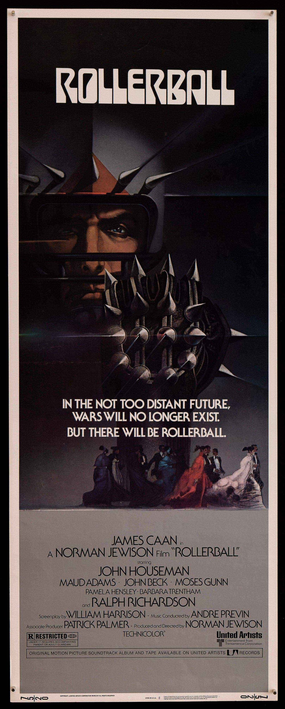 Rollerball Original Vintage Movie Poster