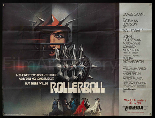 Rollerball Original Vintage Movie Poster