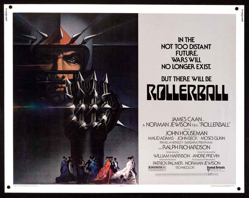 Rollerball Original Vintage Movie Poster