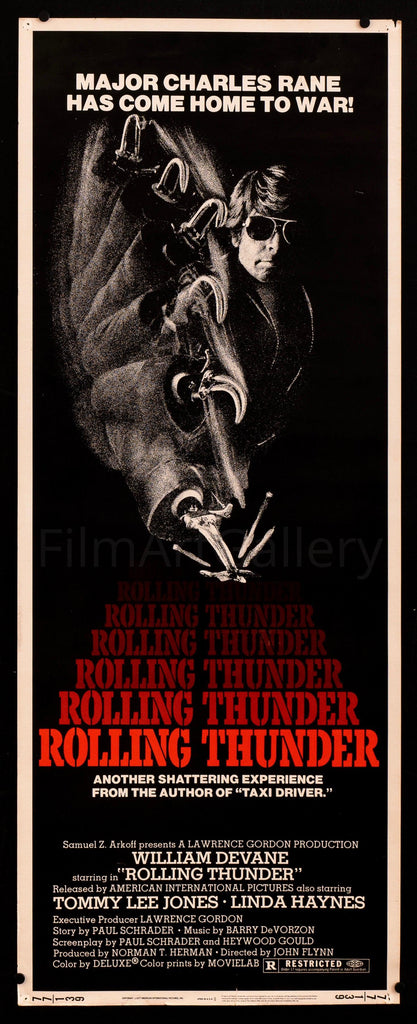 Rolling Thunder Original Vintage Movie Poster