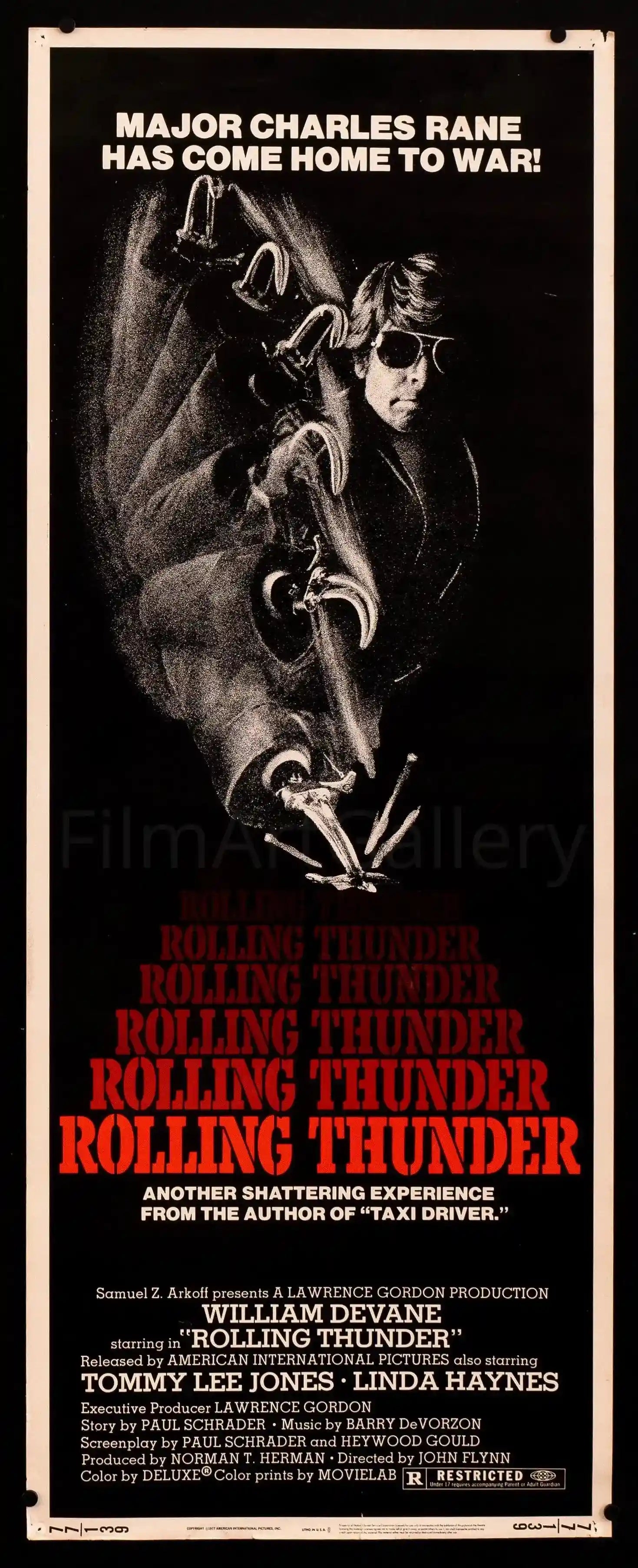 Rolling Thunder Original Vintage Movie Poster