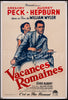 Roman Holiday French Medium (31x47) Original Vintage Movie Poster