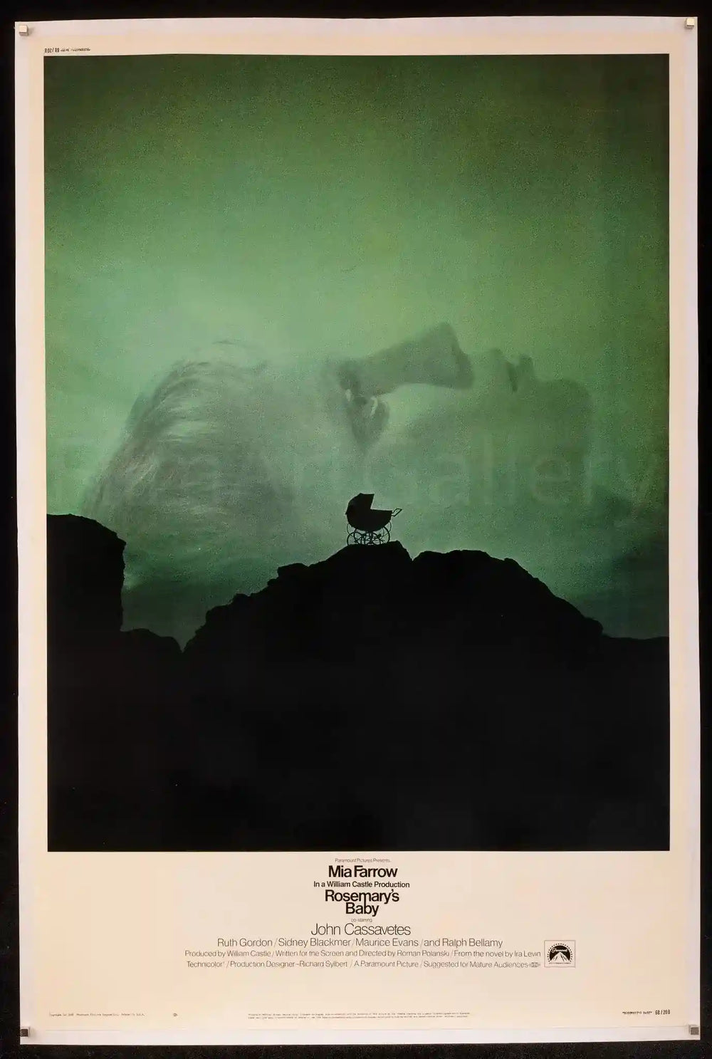 Rosemary's Baby Original Vintage Movie Poster