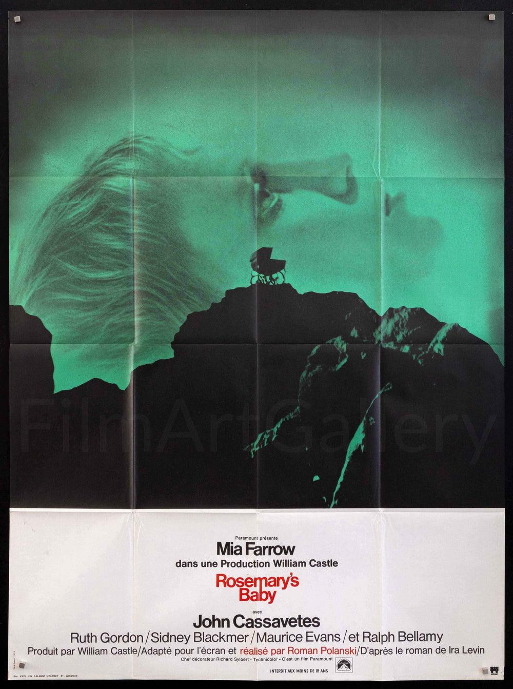 Rosemary's Baby Original Vintage Movie Poster