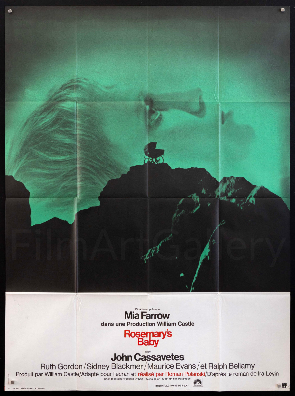 Rosemary&#39;s Baby Original Vintage Movie Poster