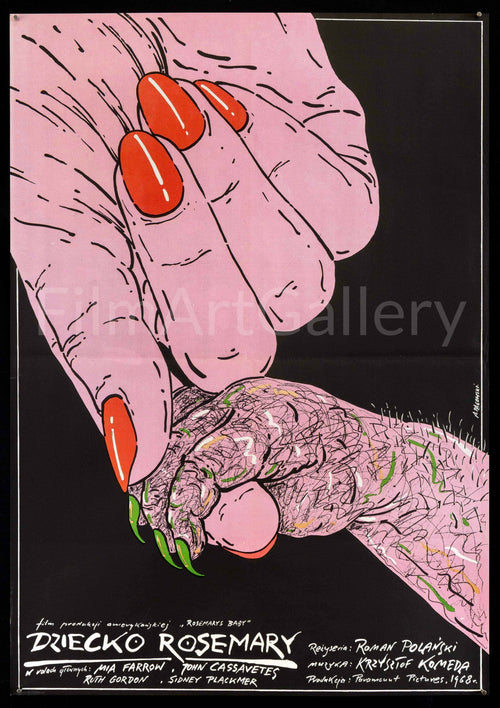 Rosemary's Baby Original Vintage Movie Poster
