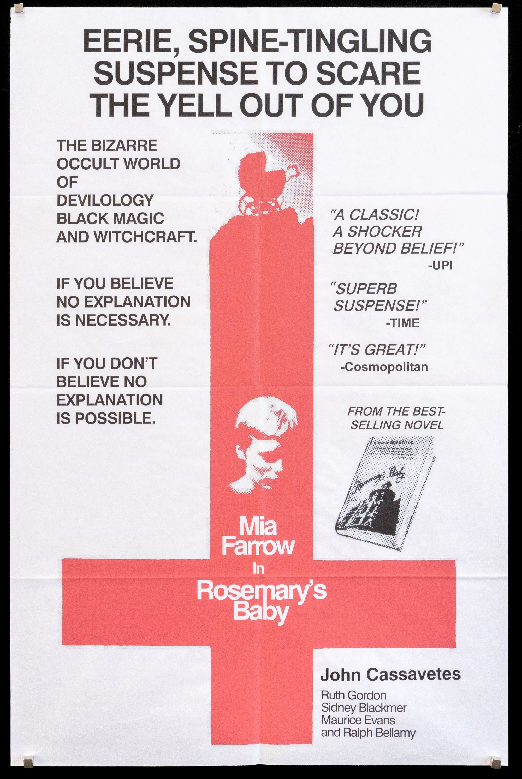 Rosemary's Baby Original Vintage Movie Poster