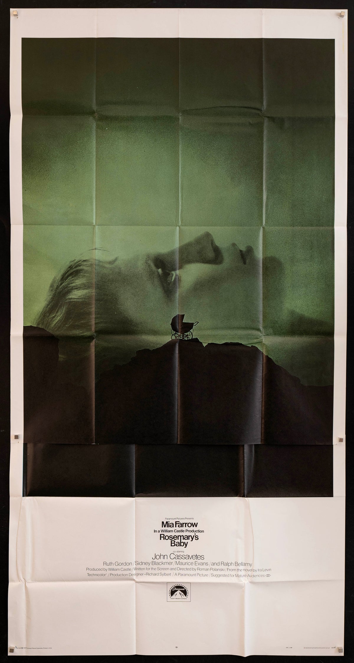 Rosemary&#39;s Baby Original Vintage Movie Poster