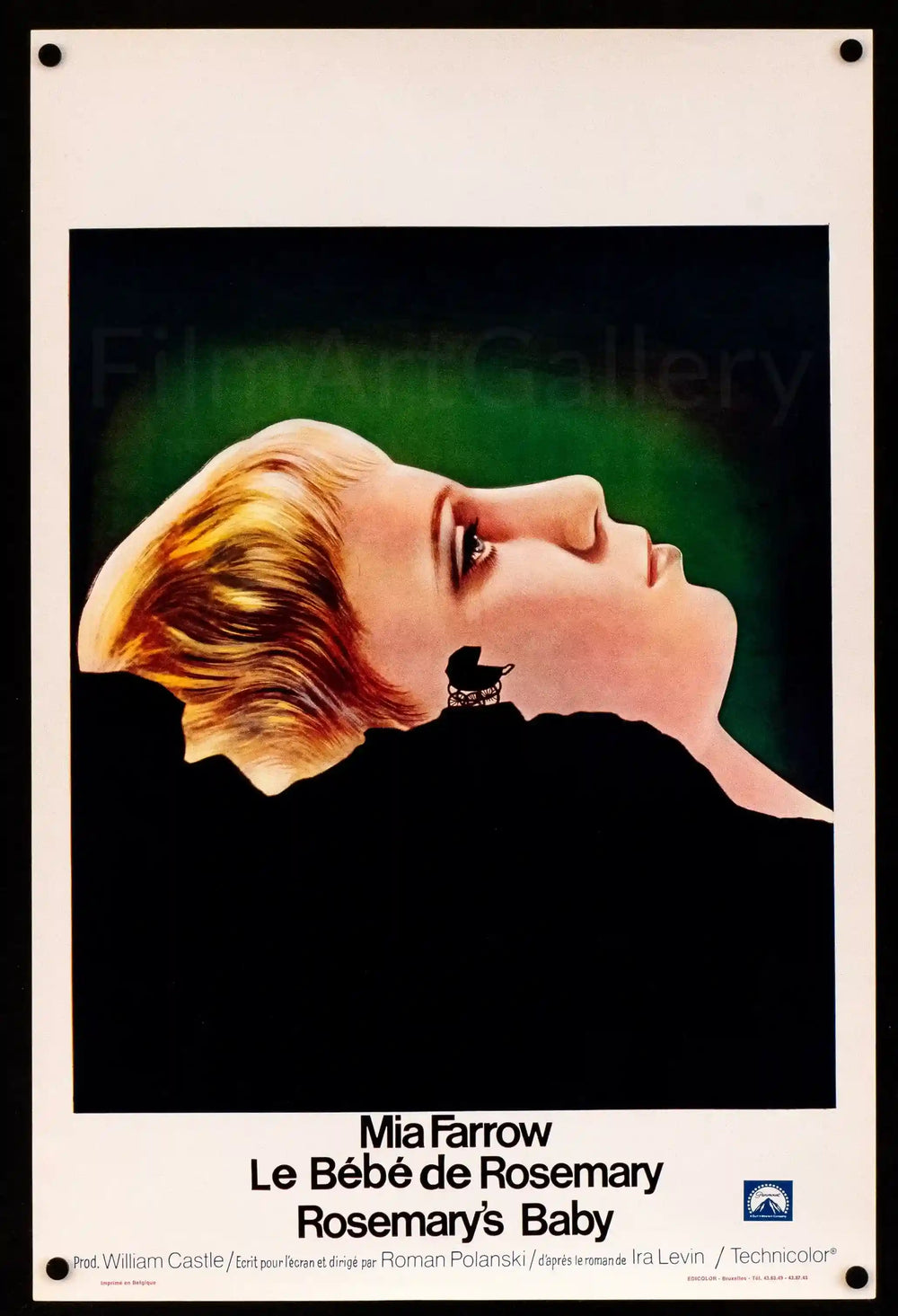Rosemary's Baby Original Vintage Movie Poster
