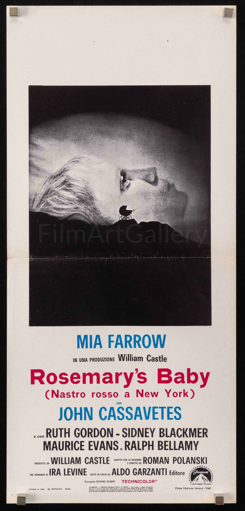 Rosemary's Baby Original Vintage Movie Poster