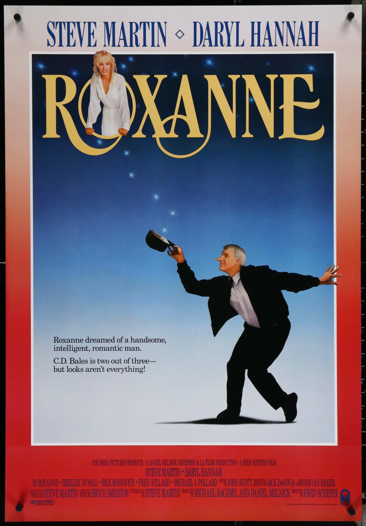 Roxanne 1 Sheet (27x41) Original Vintage Movie Poster