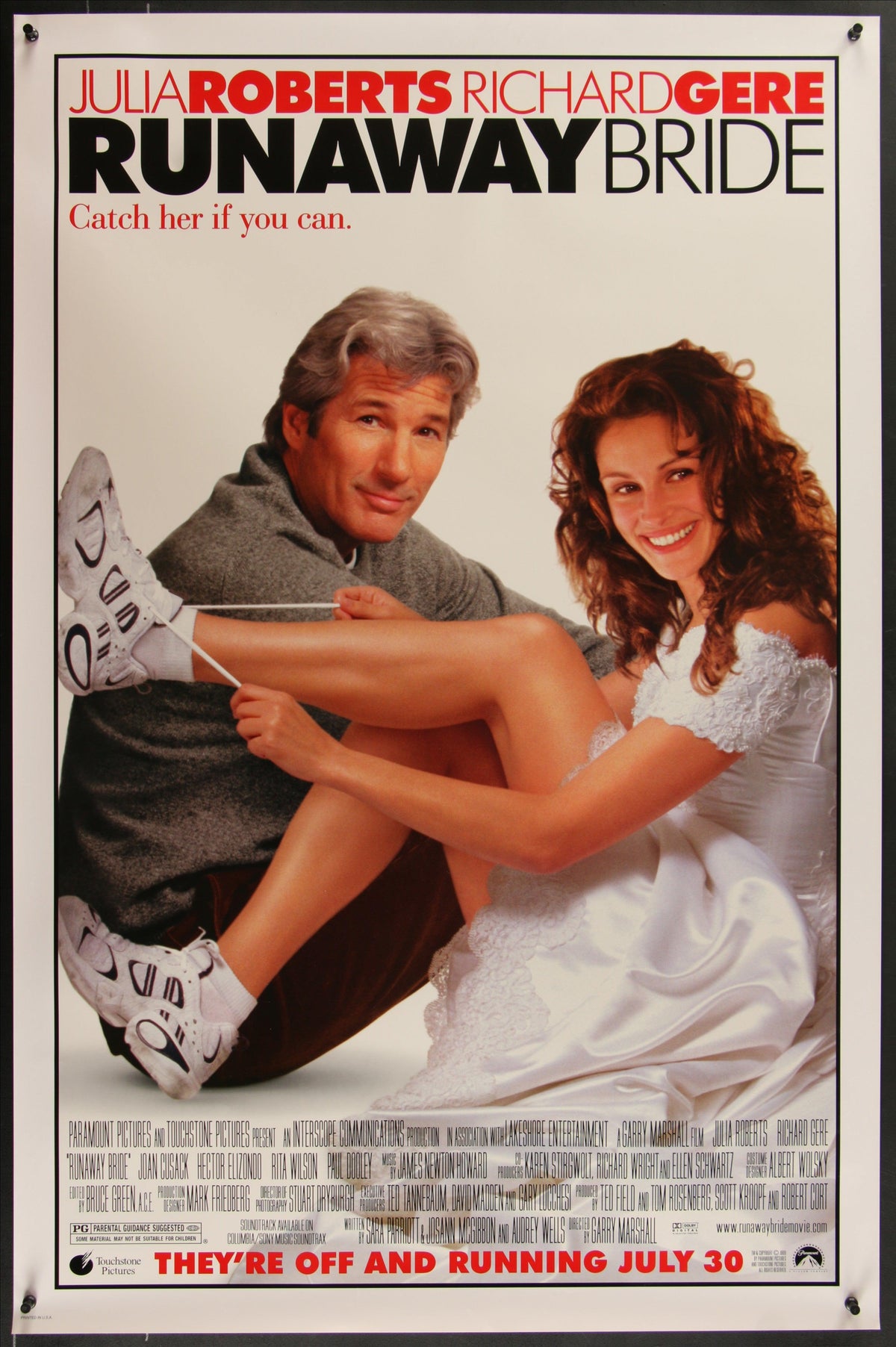 Runaway Bride Original Vintage Movie Poster