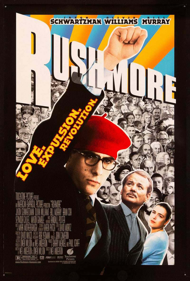 Rushmore 1 Sheet (27x41) Original Vintage Movie Poster