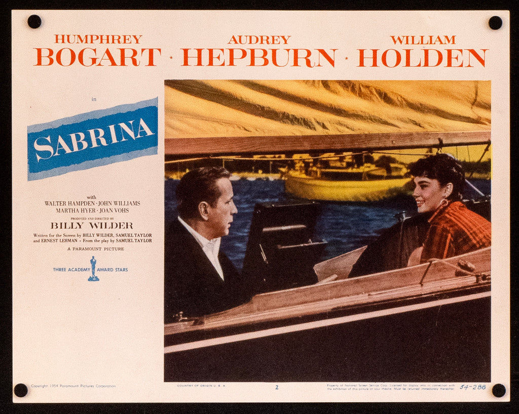 Sabrina Original Vintage Movie Poster