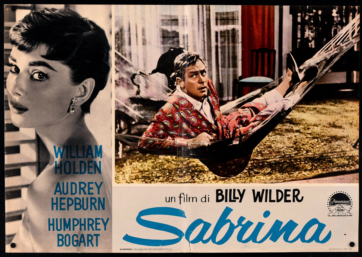 Sabrina Original Vintage Movie Poster