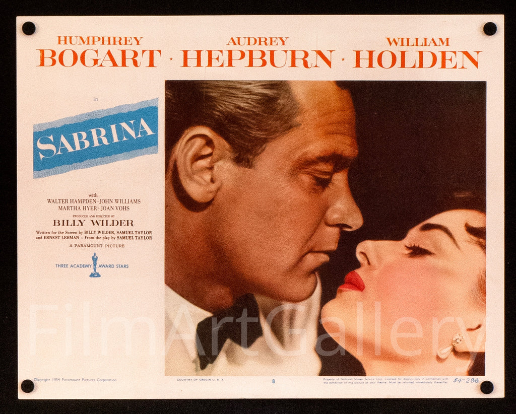 Sabrina Original Vintage Movie Poster