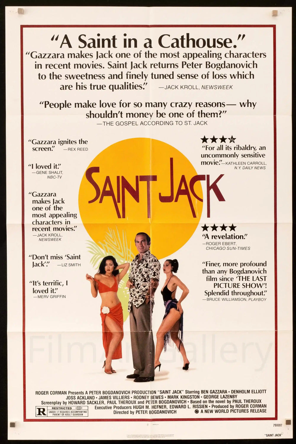 Saint Jack Original Vintage Movie Poster