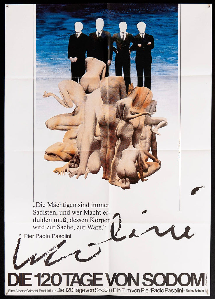 Salo Original Vintage Movie Poster