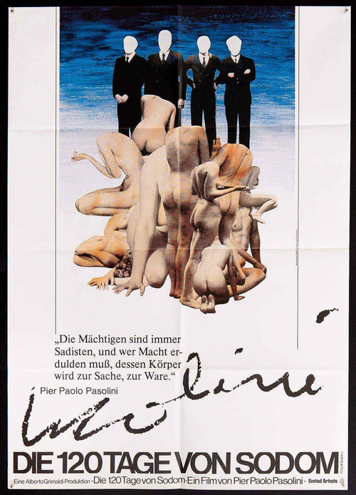 Salo Original Vintage Movie Poster