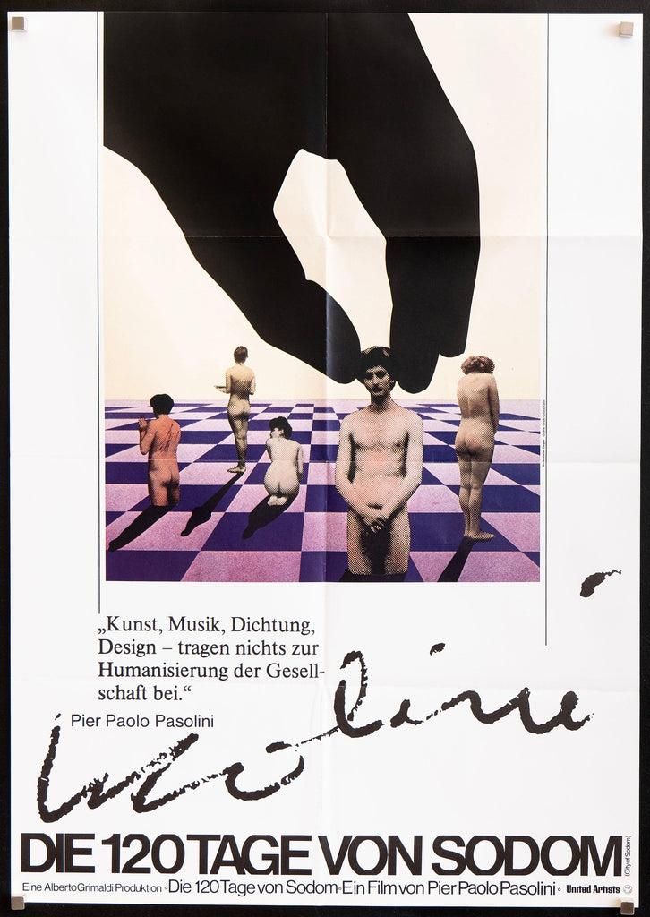 Salo Original Vintage Movie Poster