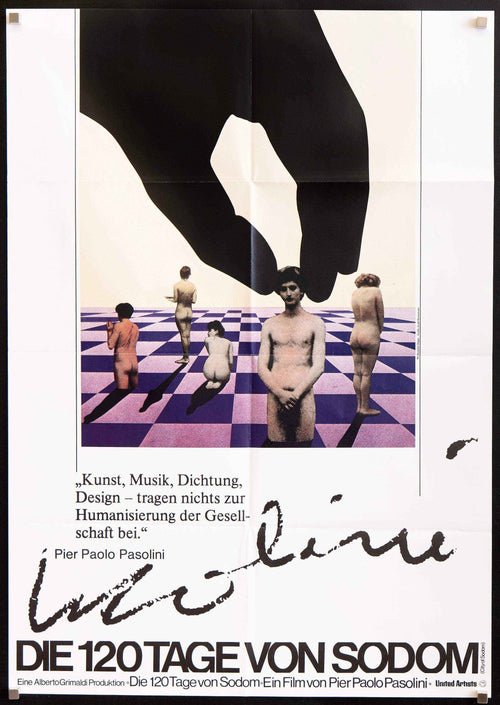Salo Original Vintage Movie Poster