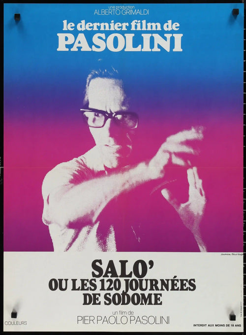 Salo Original Vintage Movie Poster