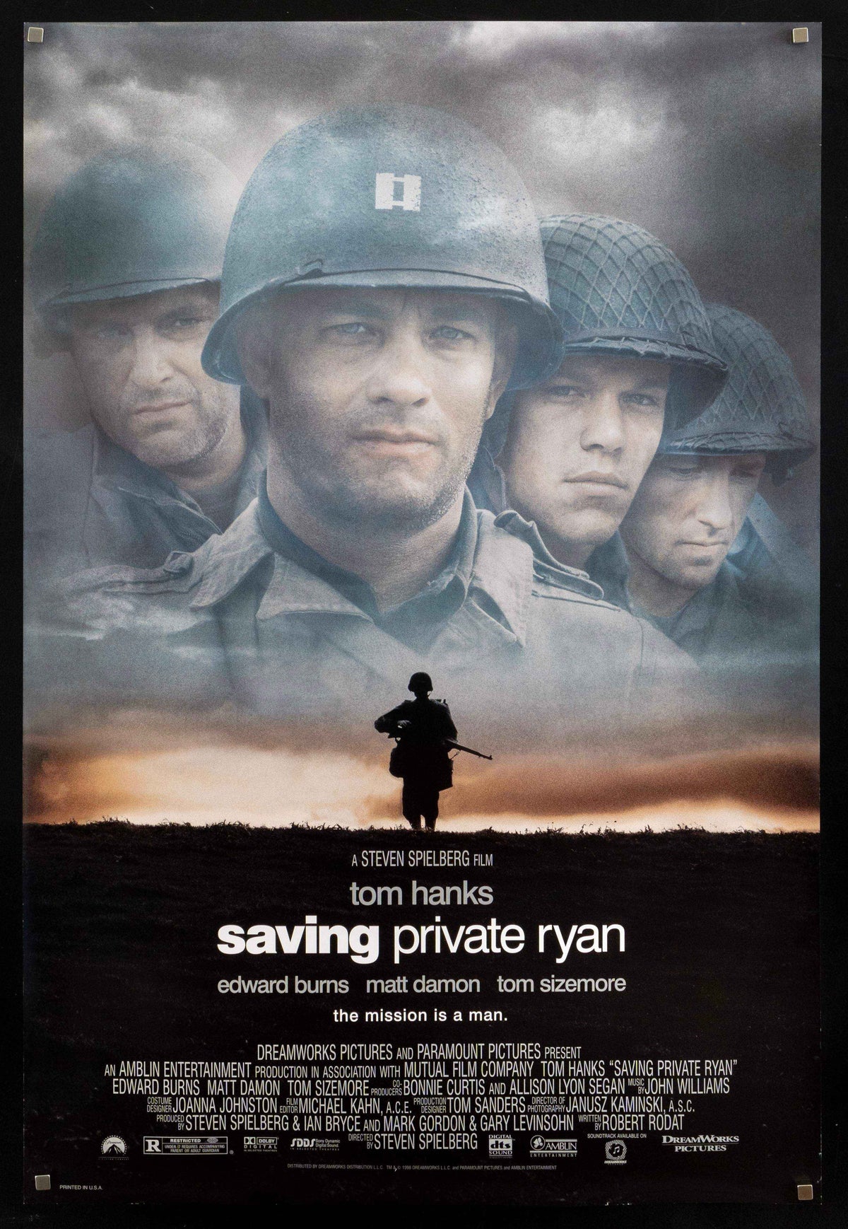 Saving Private Ryan Original Vintage Movie Poster