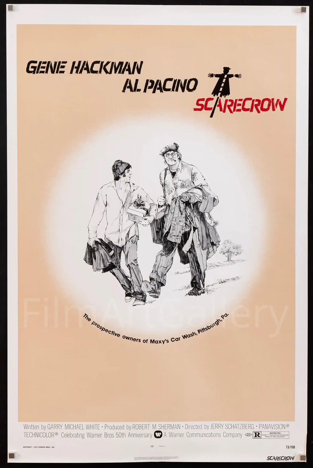 Scarecrow Original Vintage Movie Poster