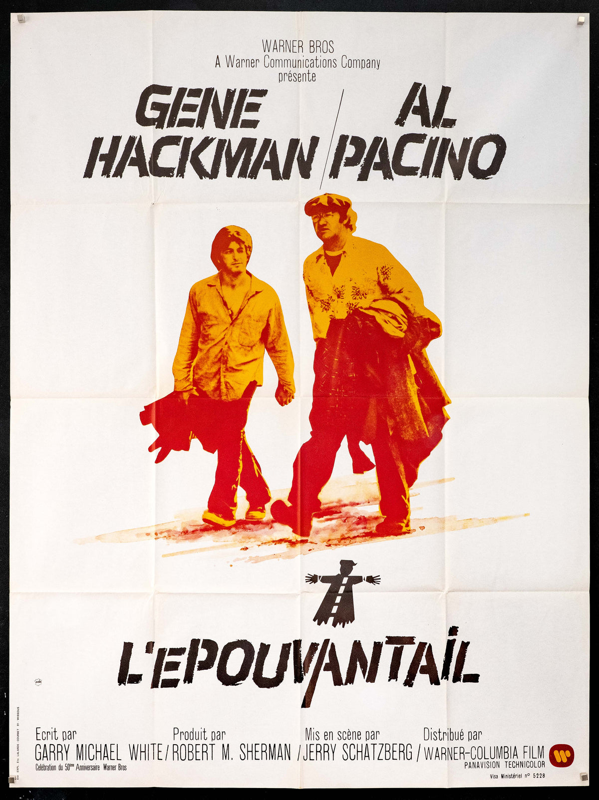 Scarecrow Original Vintage Movie Poster