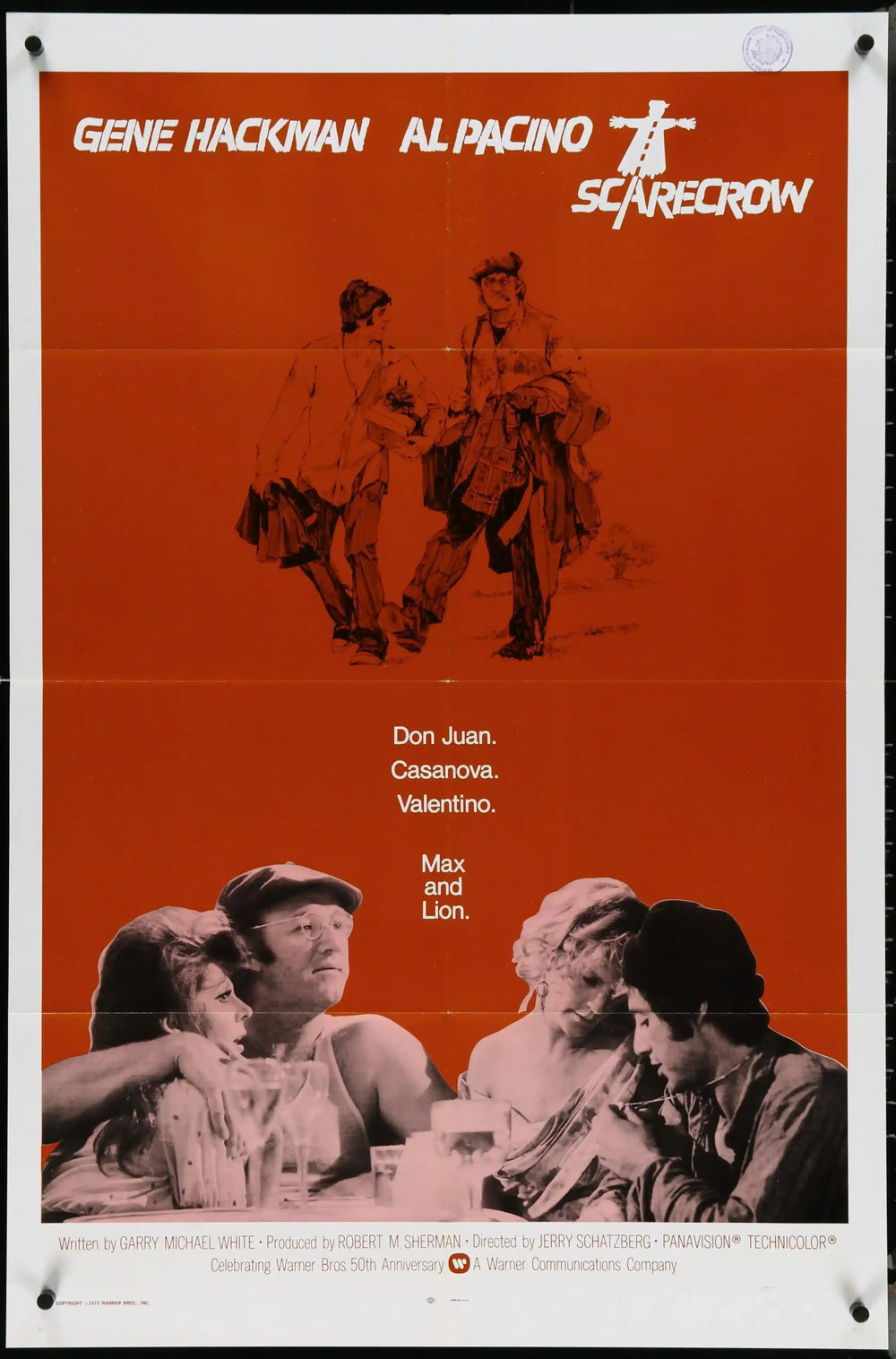 Scarecrow Original Vintage Movie Poster